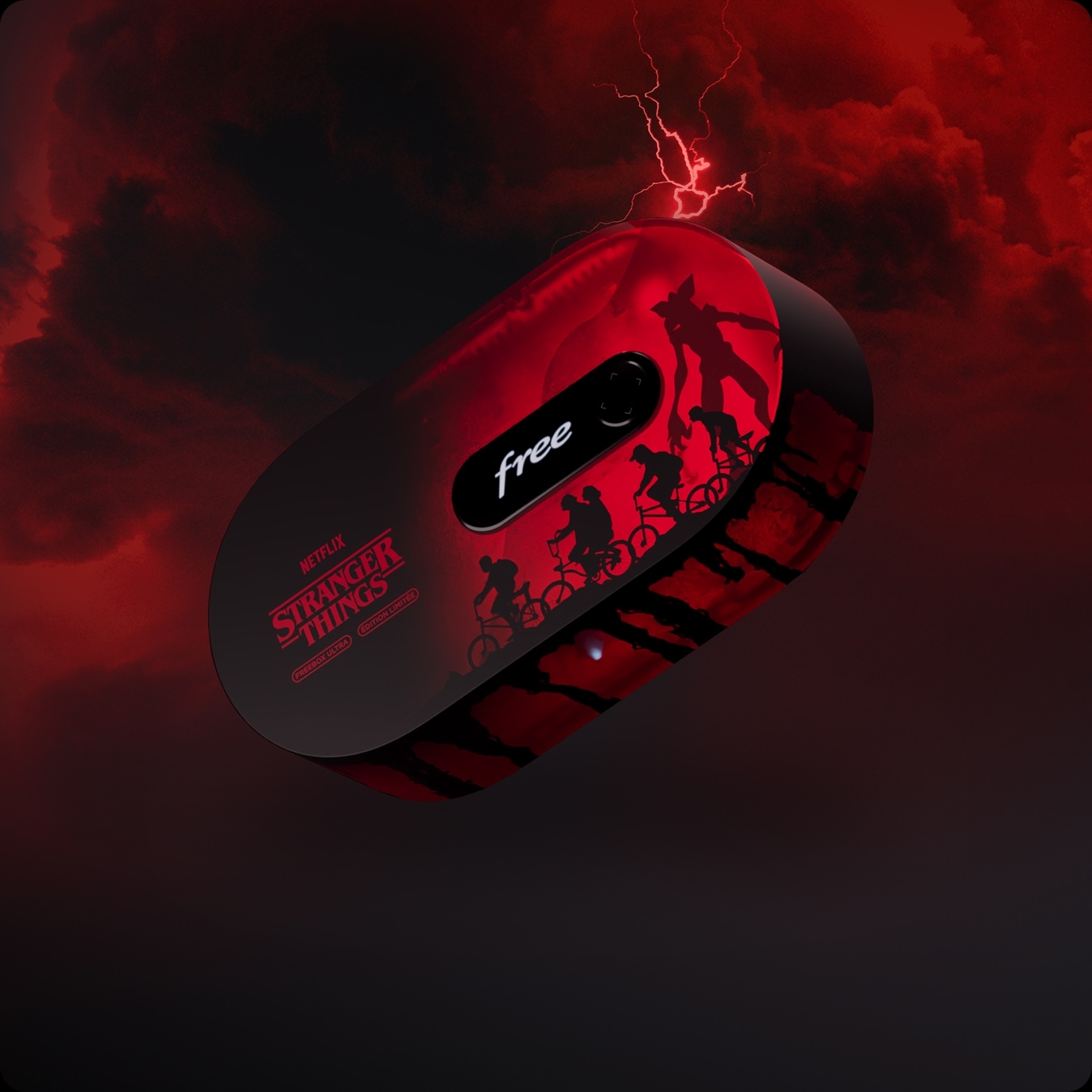 coque freebox ultra edition limitee Stranger Things