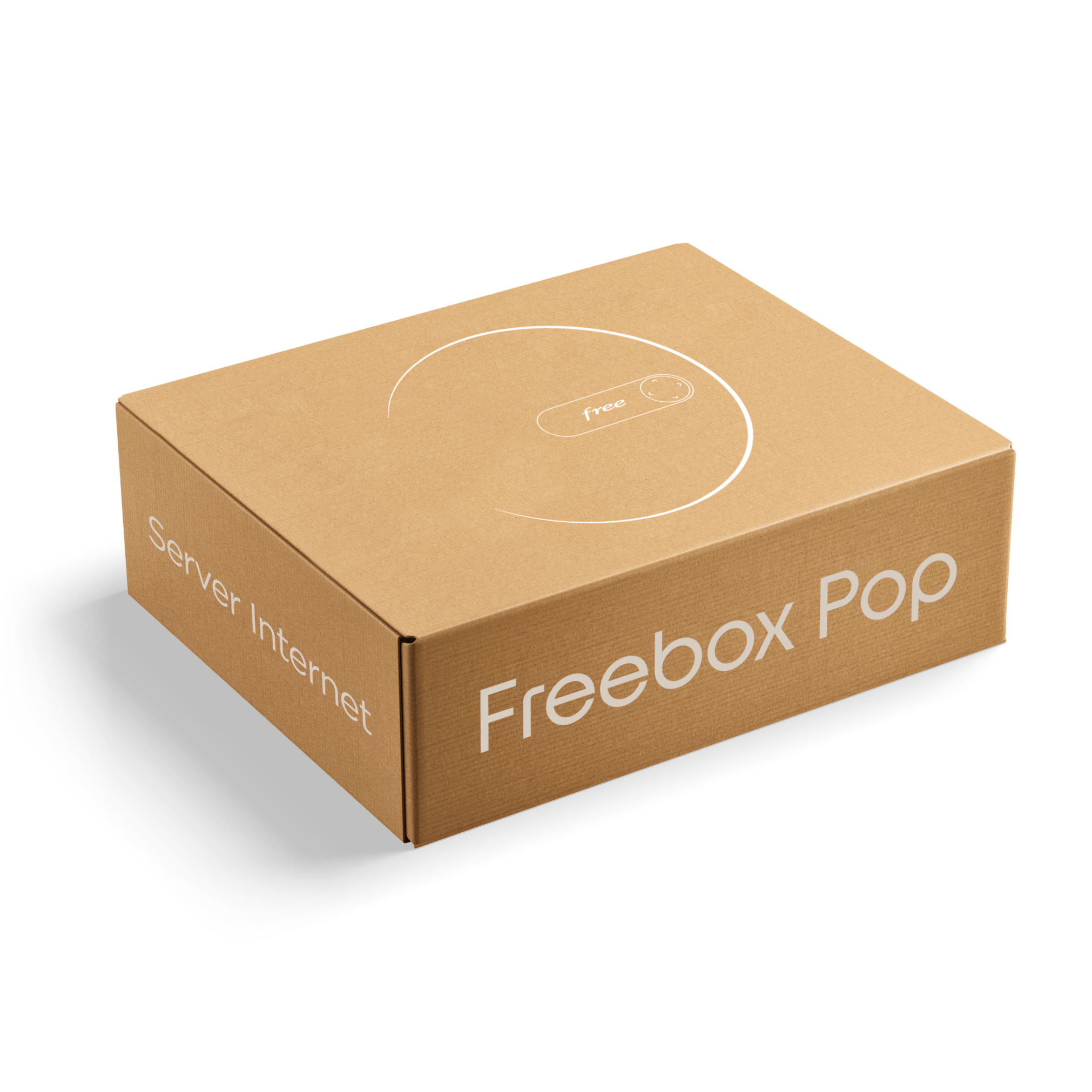 L'emballage de la Freebox Pop S